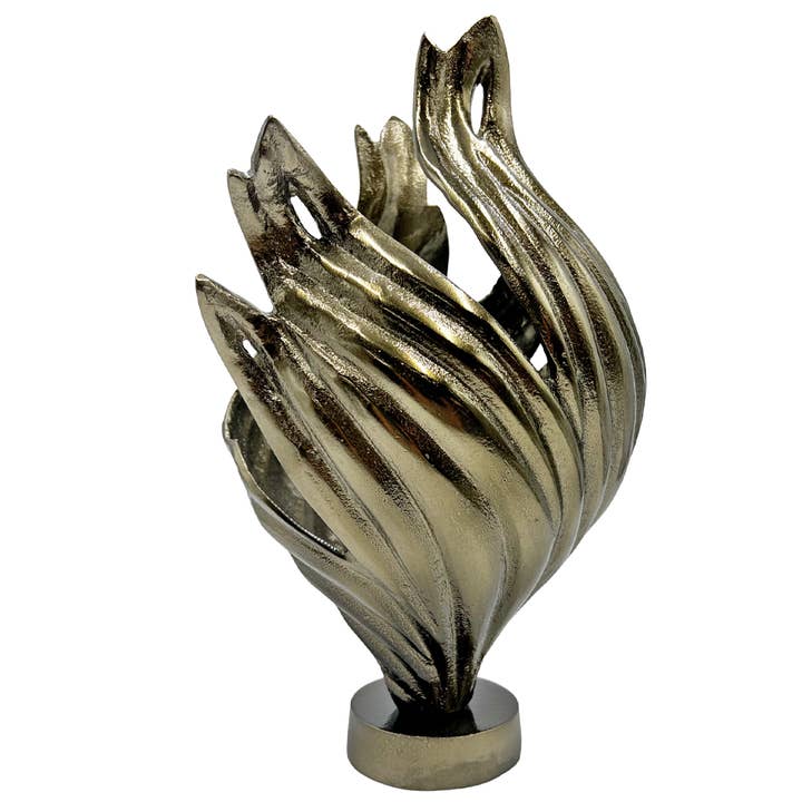 2626 Designs - Venta al por mayor Escultura - Escultura decorativa de aluminio con forma de flor de arte moderno11