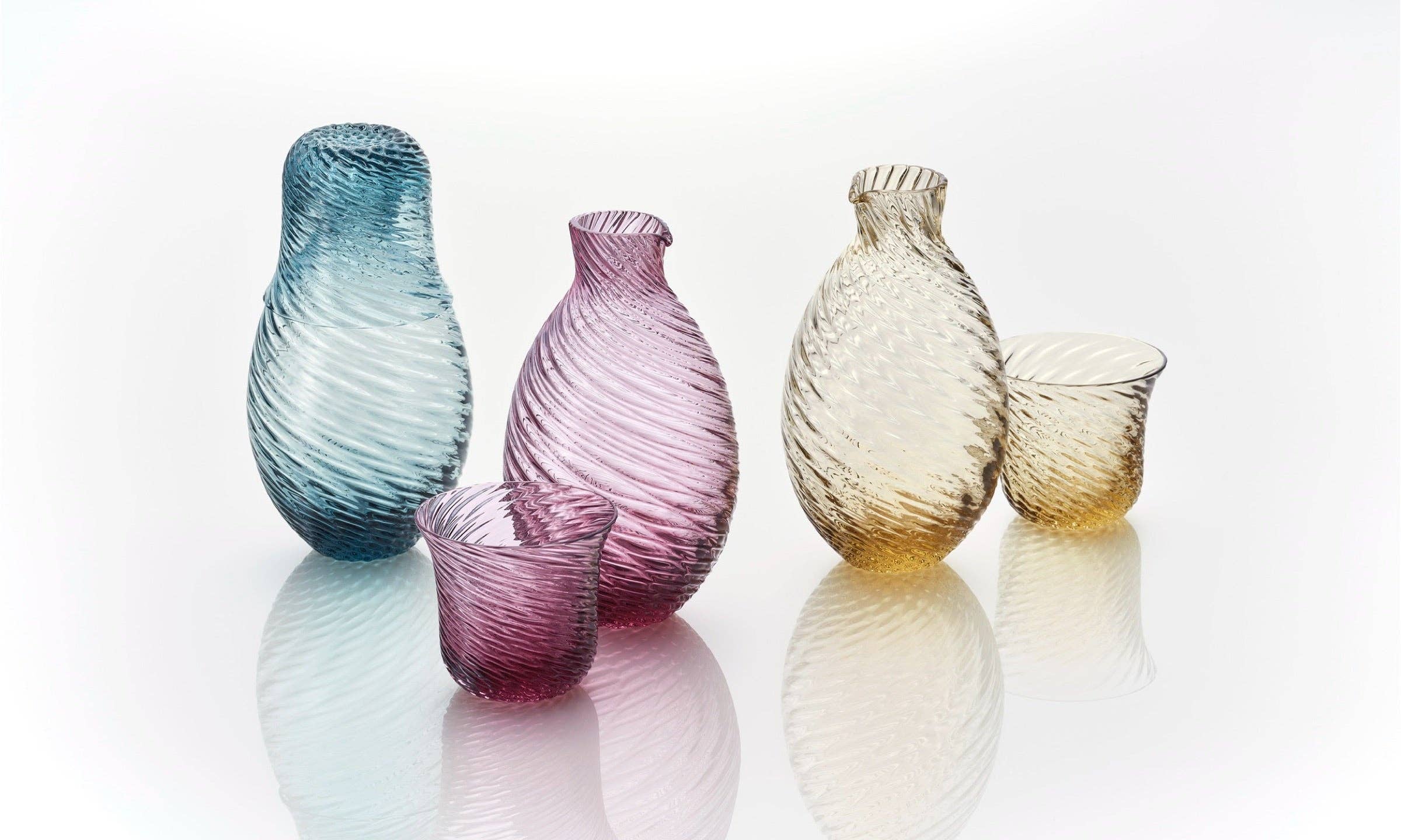 SGHR Sugahara - Wholesale Decanter - VORAGO - Sake Bottle Indigo1