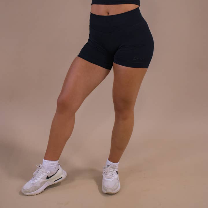 Shape Theory Biker Shorts | 4" | Black for wholesale by DYM Athletics