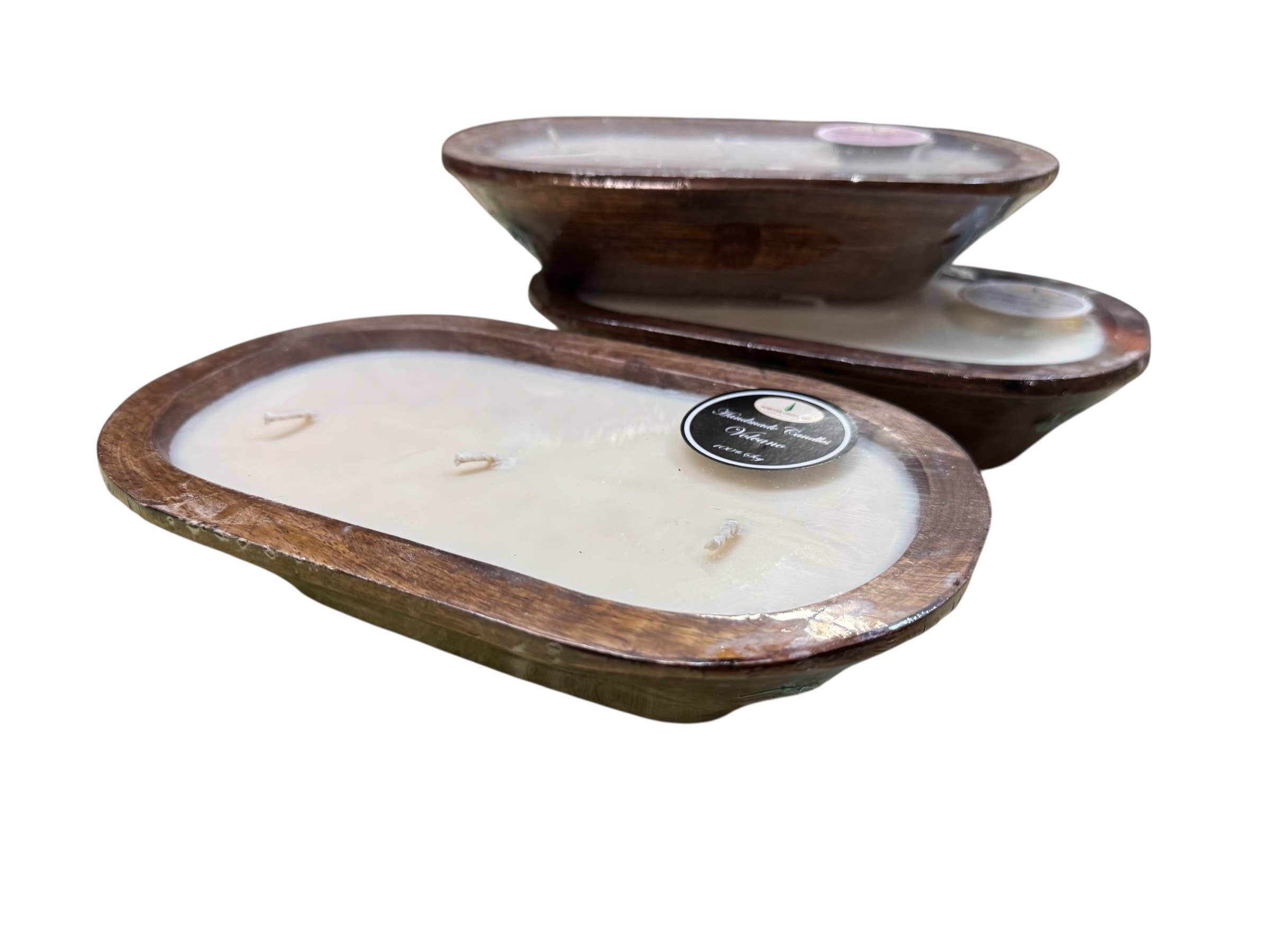 Forever Green Art - Wholesale Jar/Filled Candle - 10" Petite Wood Bowl Candle - Variety Pack1