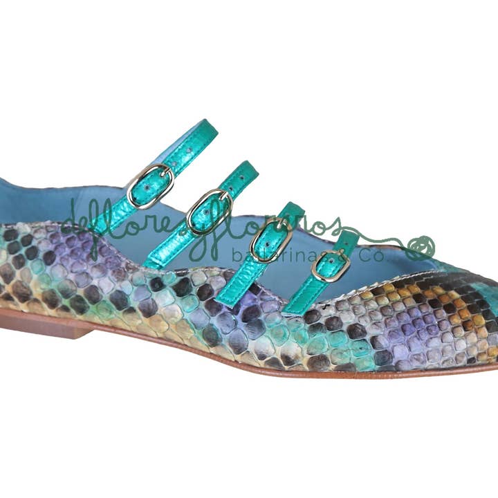 turquoise apple ballerina for wholesale by Deflores y Floreros SLU