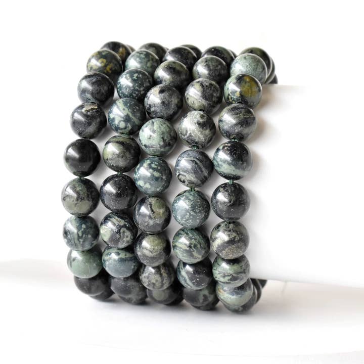 Soothing Crystals - Venta al por mayor Pulsera de cuentas - Pulsera de Cristal | Jaspe Kambaba | Pulsera de Piedra Curativa10