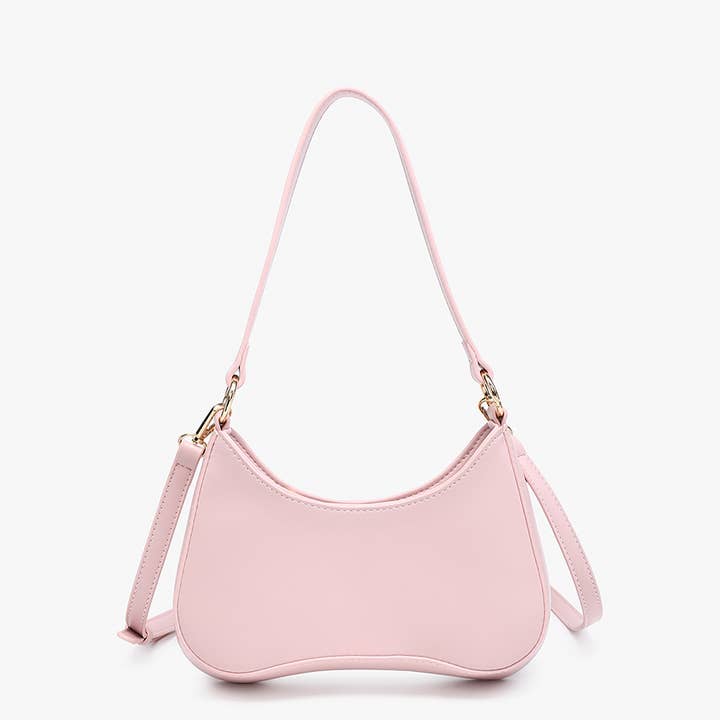 Jen & Co. - Wholesale Shoulder Bag - Women's - JN2492 Manila Structured Shoulder Bag w/ Zip Closure