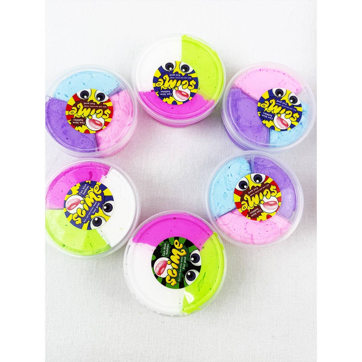 MÉLANGER LA COULEUR Kit complet de fabrication de slime à faire soi-même pour enfants en vente sur Faire1