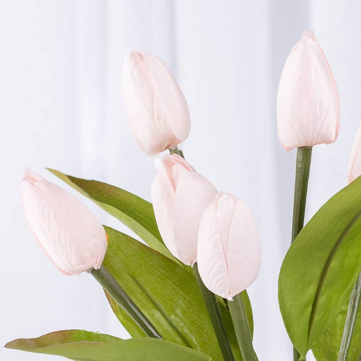 Factory Direct Craft – Engroshandel Kunstige blomster – 13" Kunstig Tulipanbusk - Vælg Farve