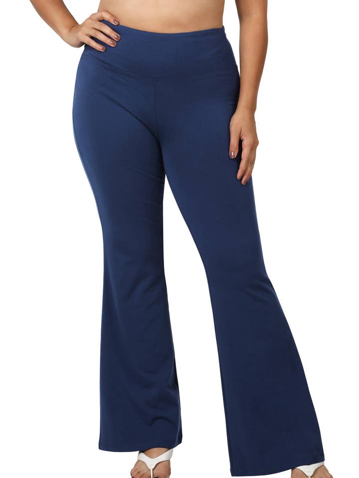 ',.._ Plus size Flare Leggings Yoga Pants for wholesale by 42POPS