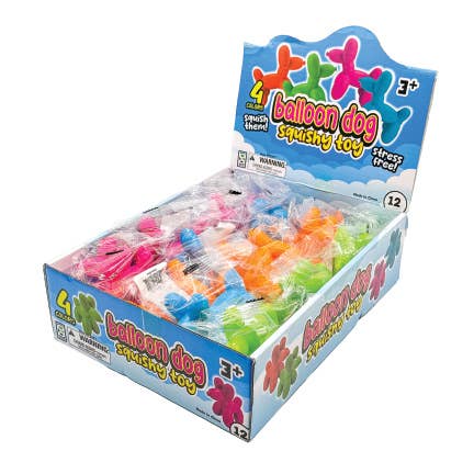 Geddes - Wholesale Squishy toy – Kids & Baby - BALLOON DOG SQUISHY TOY 12/DSP3