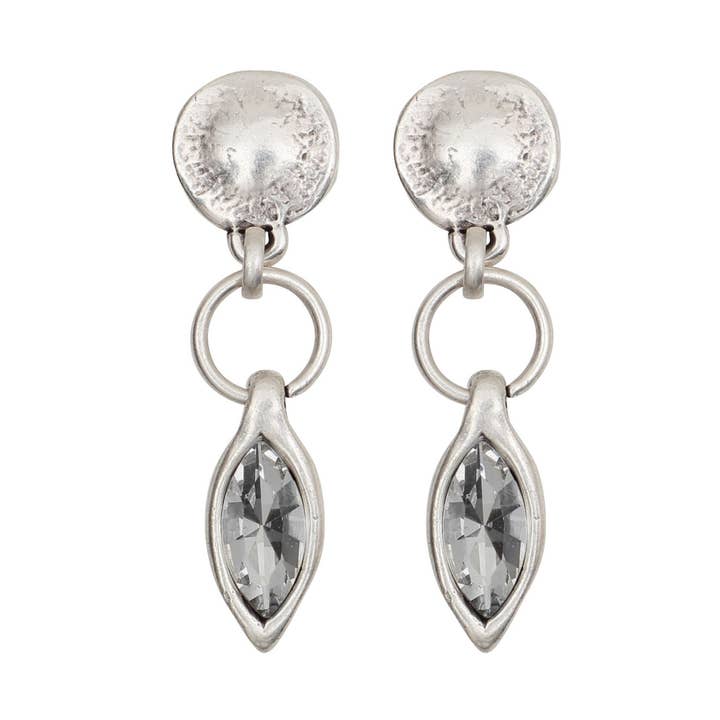 Taurus øreringe - Klar krystal for engroshandel hos Avance