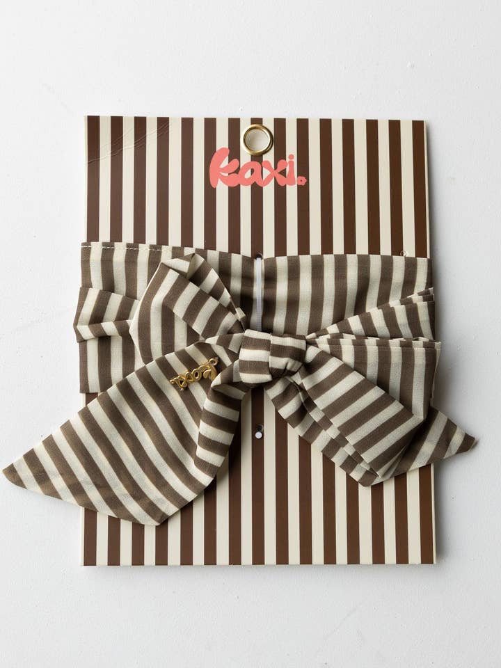 GIRLHOOD STRIPED HAIR SCARF for wholesale by KAXI