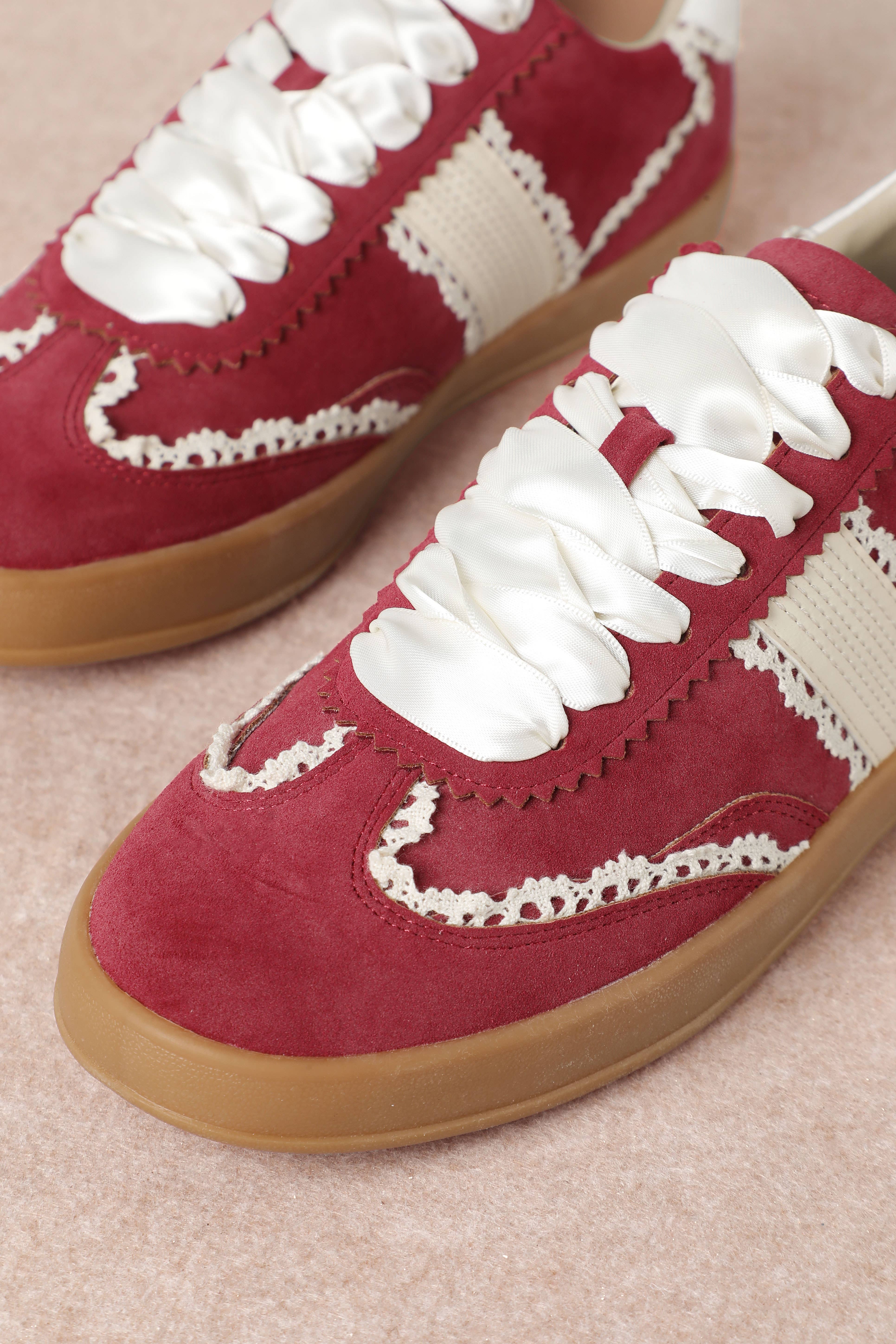 CCOCCI - Wholesale Lifestyle Sneakers - Women's - DIXIE SNEAKER SIDE STRAP LACE-UP COURT20