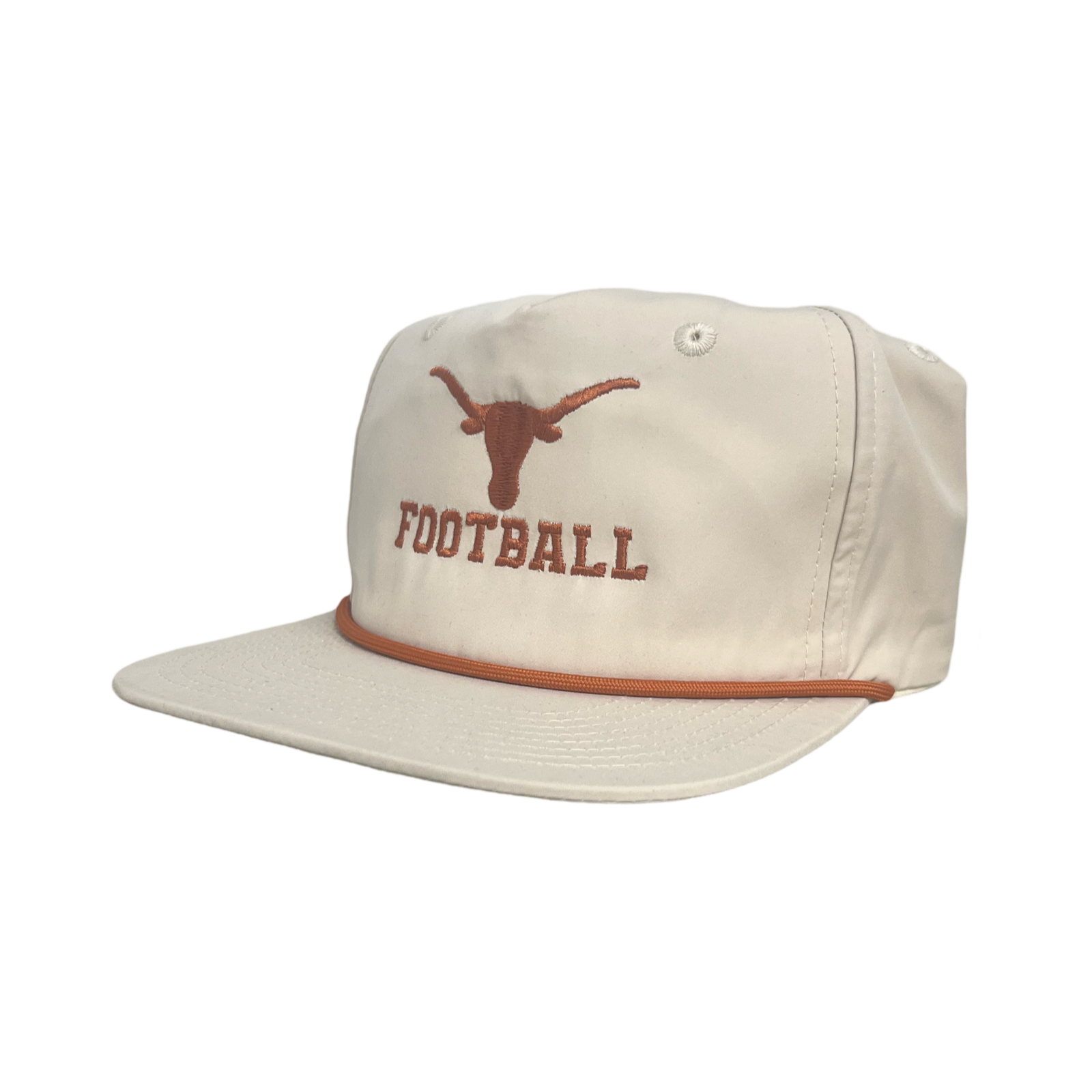 Last Stand Hats, LLC - Wholesale Baseball Cap - Unisex - Texas Longhorns - The Cream Rope Hat3