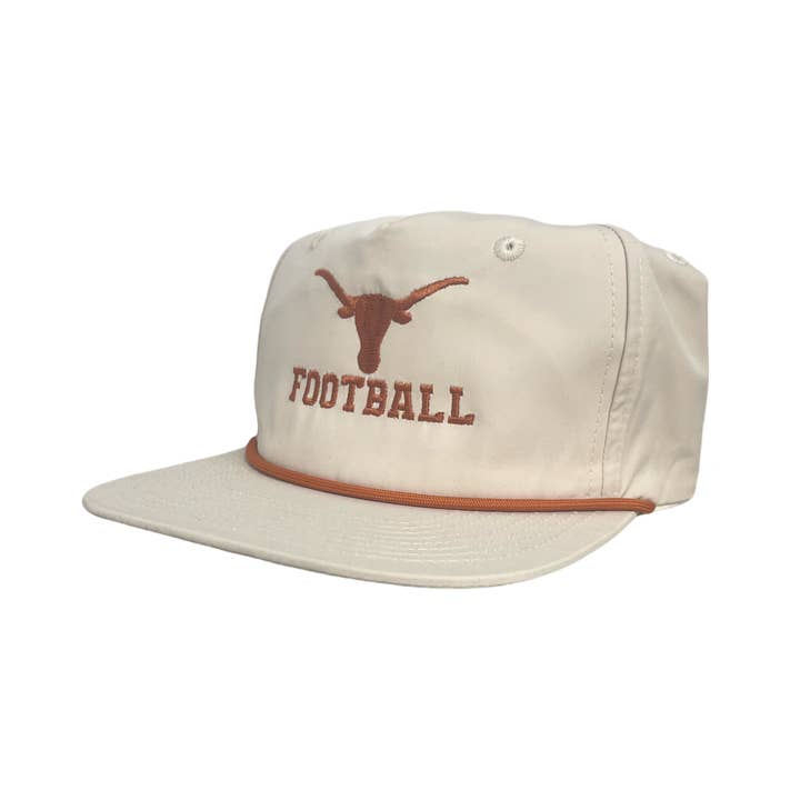 Last Stand Hats, LLC - Wholesale Baseball Cap - Unisex - Texas Longhorns - The Cream Rope Hat3