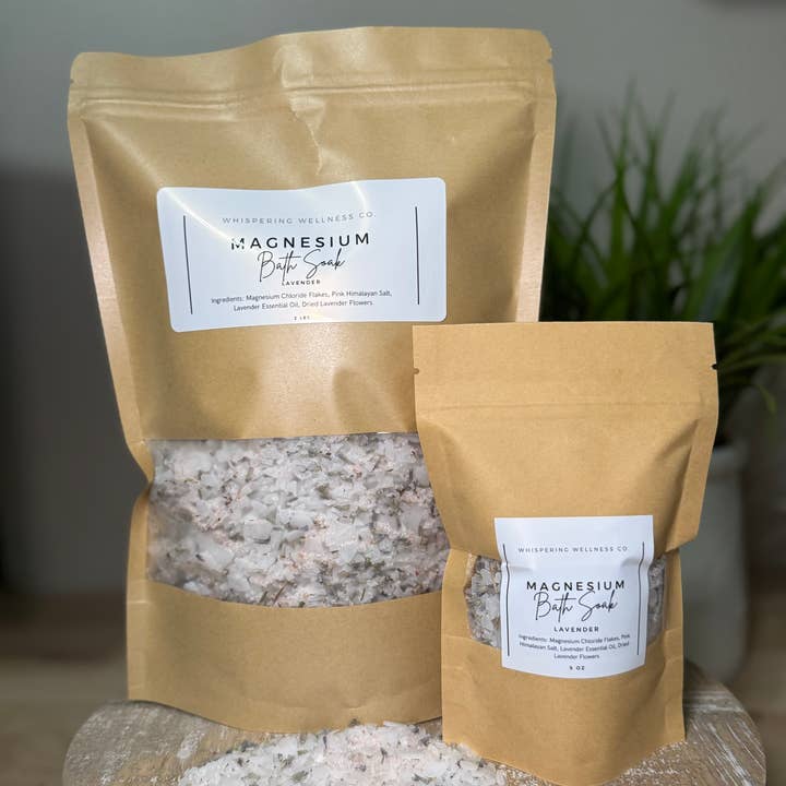 Whispering Wellness Co. - Wholesale Bath soak/milk - Magnesium Bath Soak1