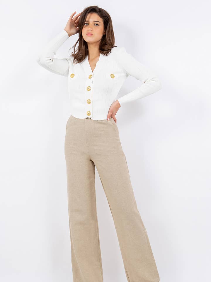 Linen Pant for wholesale by Betsy Moss