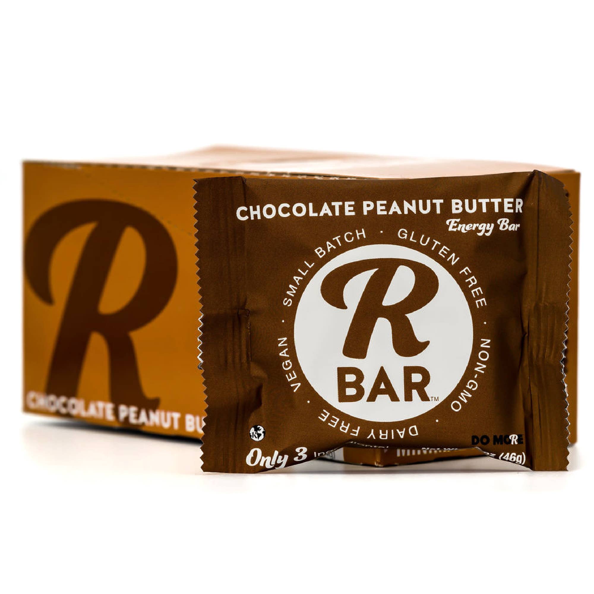RBar Energy – wholesale Snacksbar – Choklad jordnötssmör energi bar - 10 Pack4