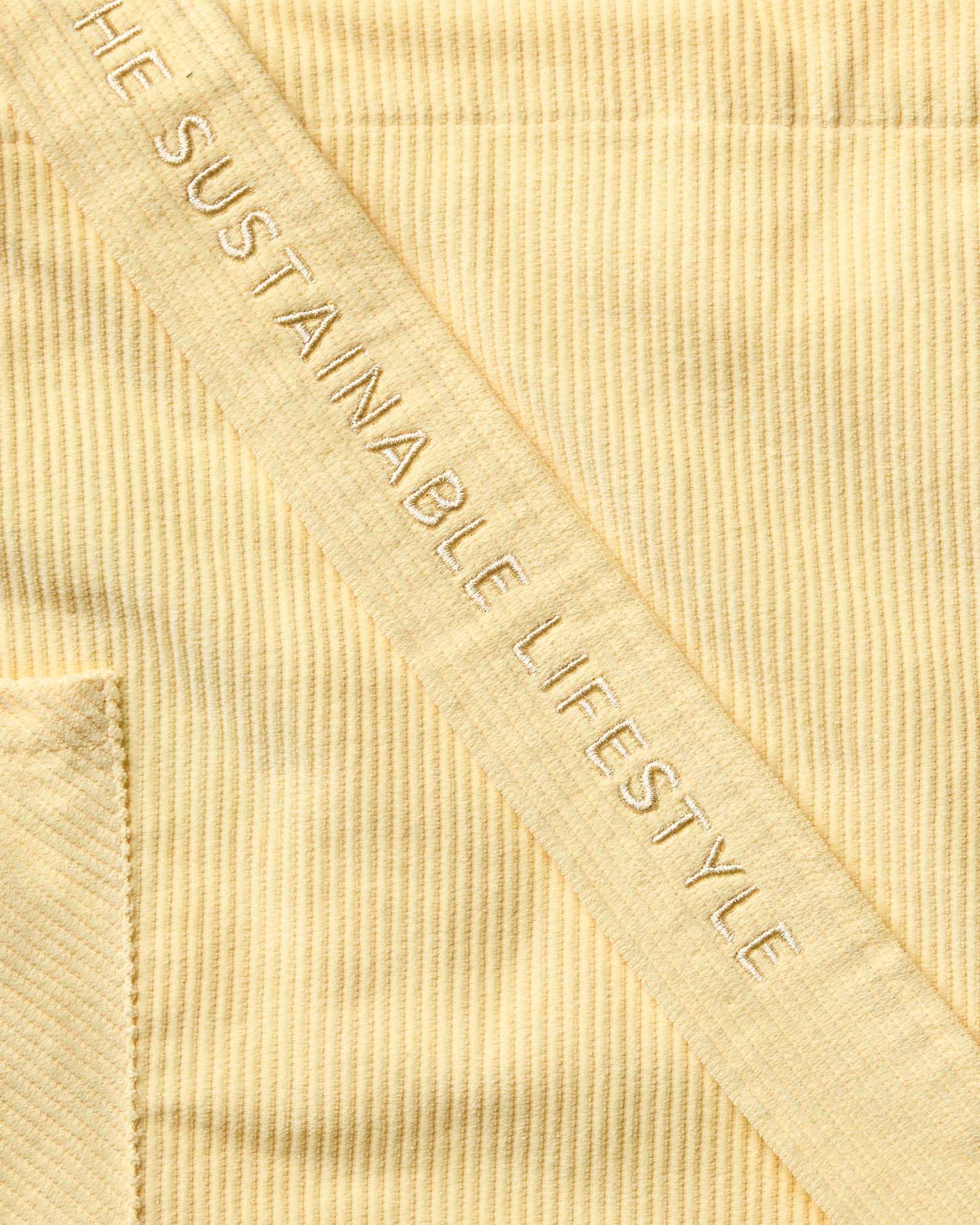 Tintok - Vendita all'ingrosso Borsa a tracolla - Unisex - Borsa Mati in velluto a coste - Giallo pastello in cotone 100% biologico7