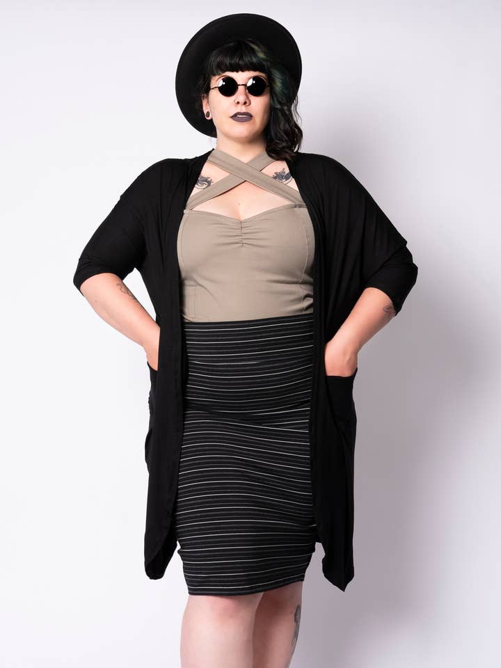 Intuition vest - Black for wholesale by Putré-Fashion