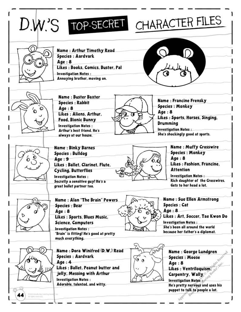 Really Big Coloring Books | ColoringBook.com - Wholesale Coloring Book - Kids & Baby - 12 Pack - Arthur® Coloring Book Official 8.5"x11" PBS KIDS®4