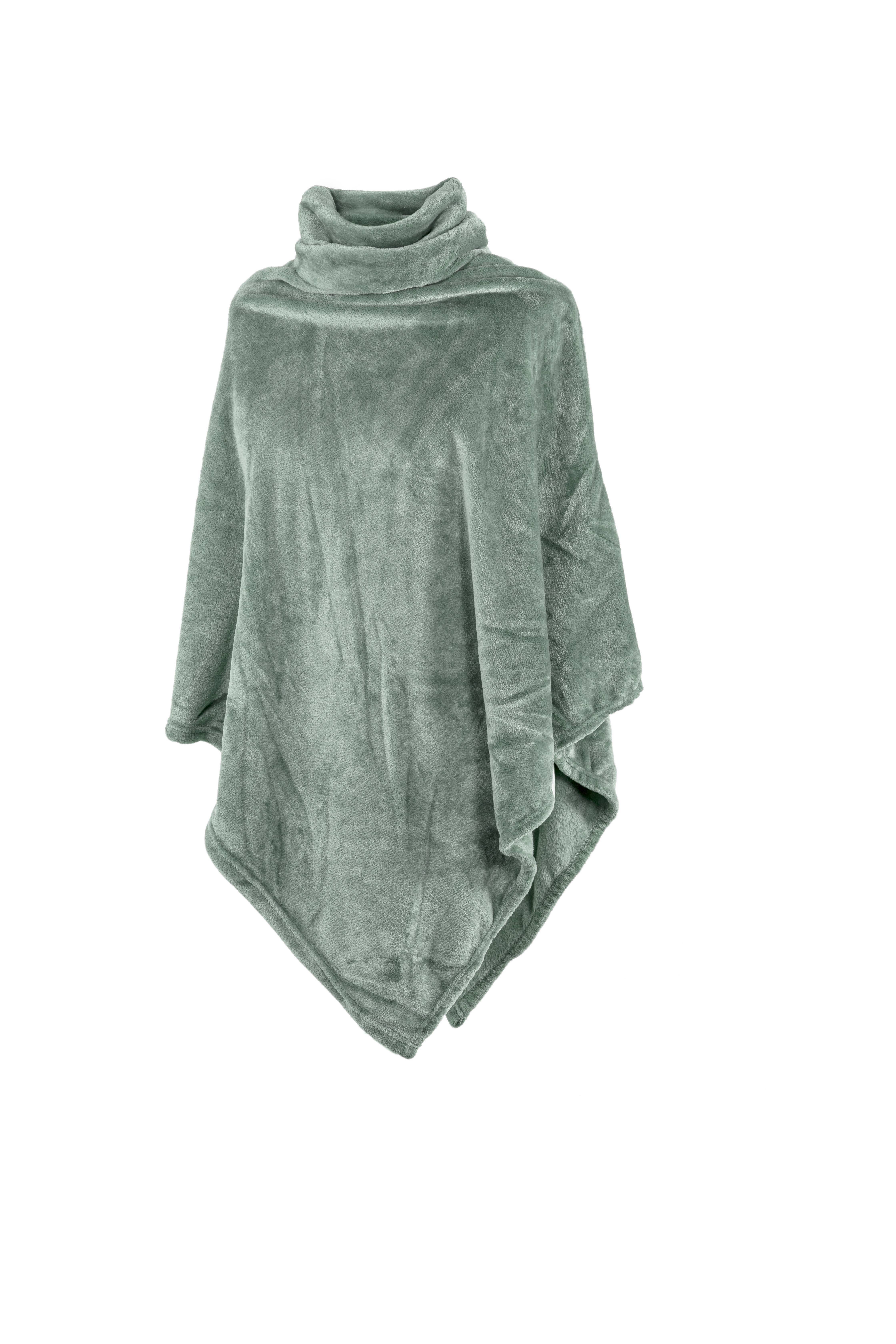 Tiseco - Wholesale Poncho - Unisex - Poncho COSY with collar - 80x80 cm6