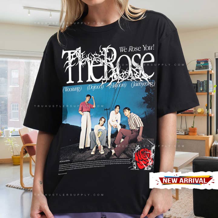 TheKingShirt - Wholesale T-Shirt (Graphic) - Unisex - The Rose Kpop Y2K Sweatshirt We Rose You Fans Tee