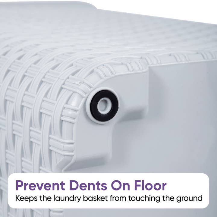 Superio Brand - Wholesale Laundry Hamper - Wicker Design Laundry Hamper, 60 Liter Tall Laundry Hamper10