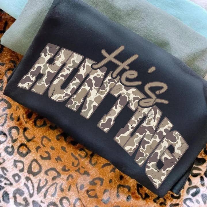 Dig Your Roots Boutique - Wholesale T-Shirt (Graphic) - Women's - He's Hunting