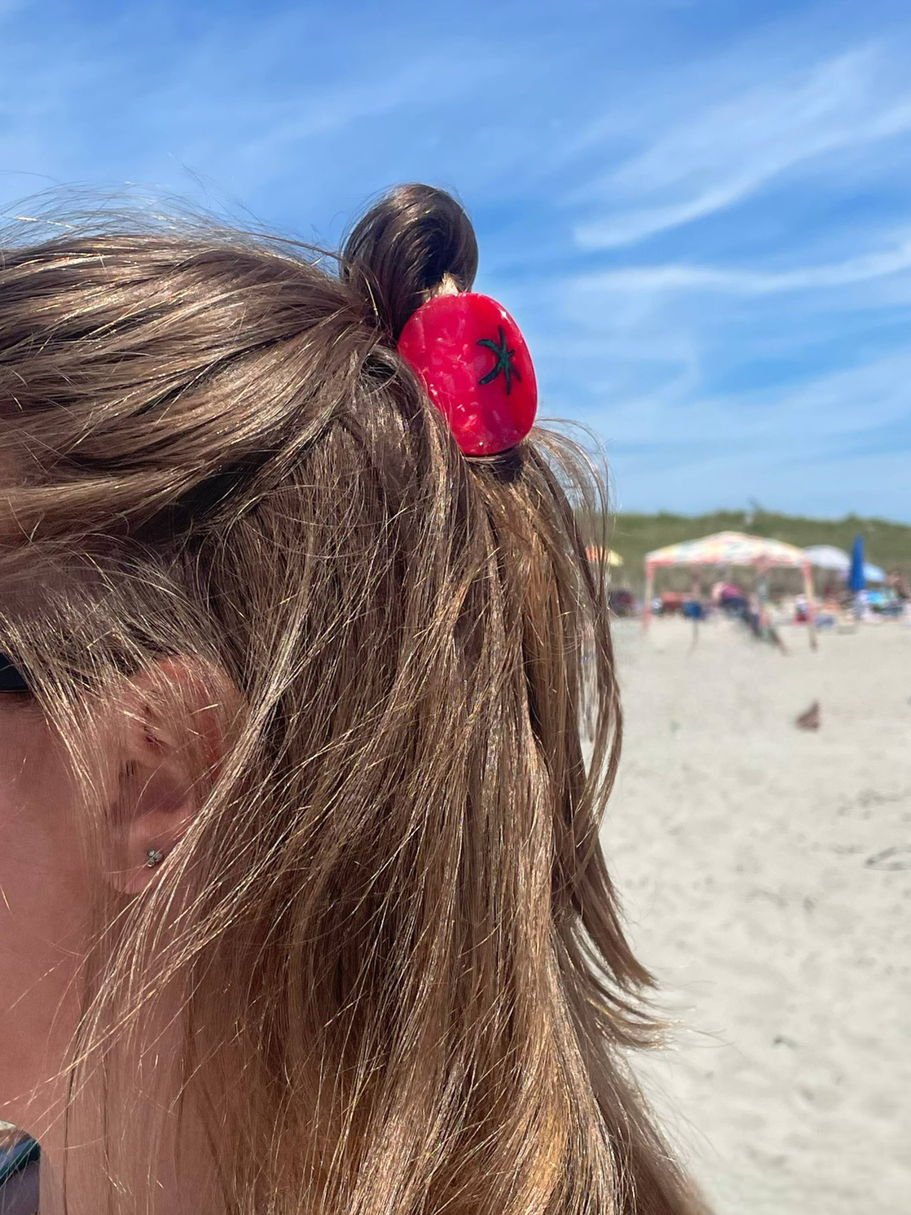 Line & Co - Vendita all'ingrosso Fermaglio per capelli - Donna - Molletta per capelli a forma di pomodoro in acetato di cellulosa6