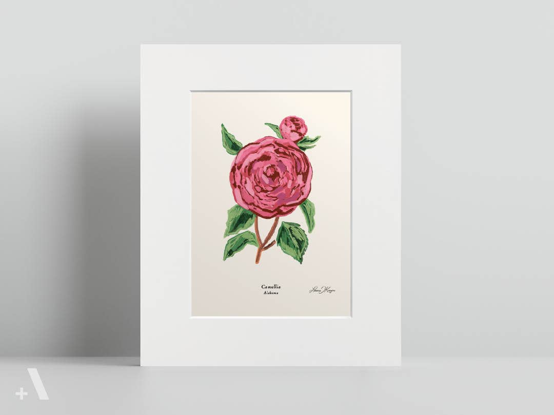 Addvent - Wholesale Art Print - US State Flowers / Small Art Prints0
