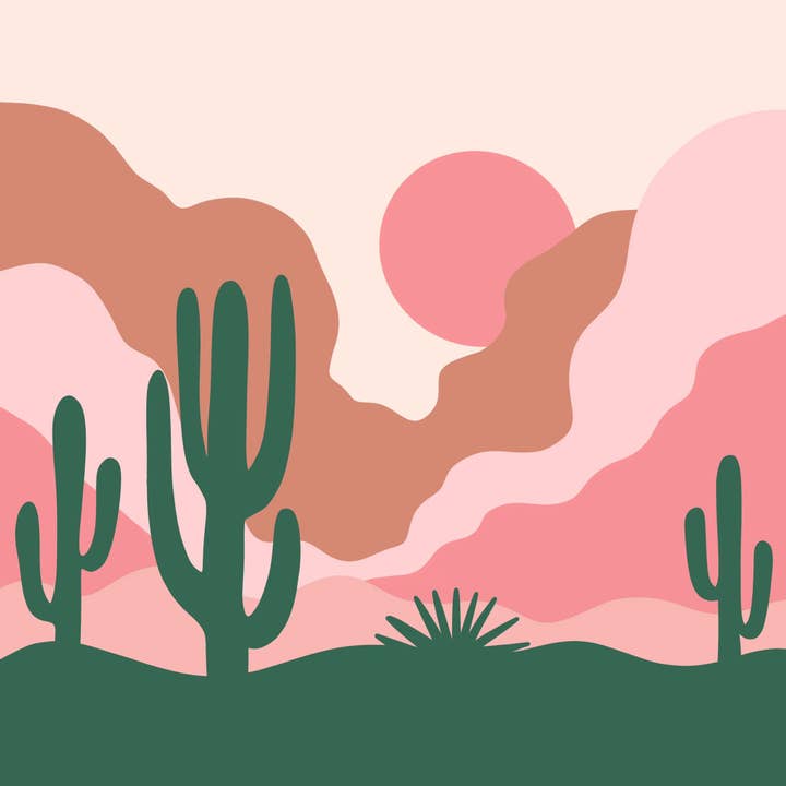 Desert Sunset Paint By Numbers for wholesale by Original Genes