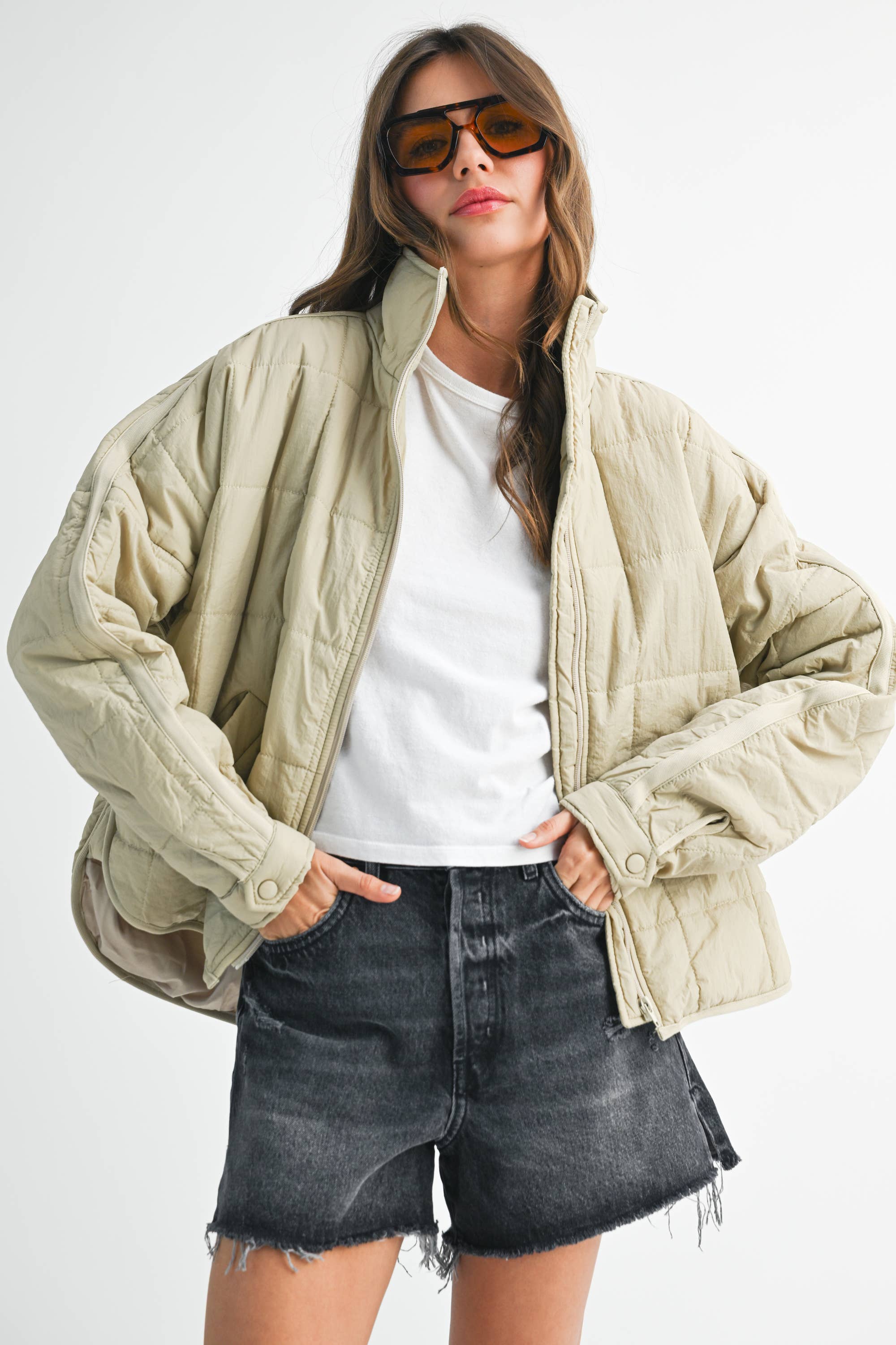 AEMI + CO - Wholesale Puffer Jacket - Women's - 5106EK Bebe Puffer Jacket16