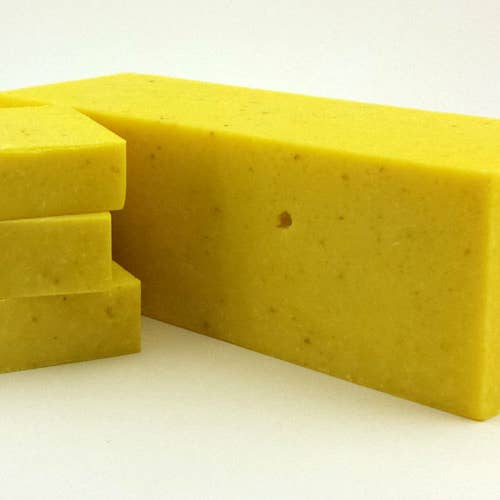 Island Citrus for Men Scrub Soap Loaf for wholesale by The Soap Guy