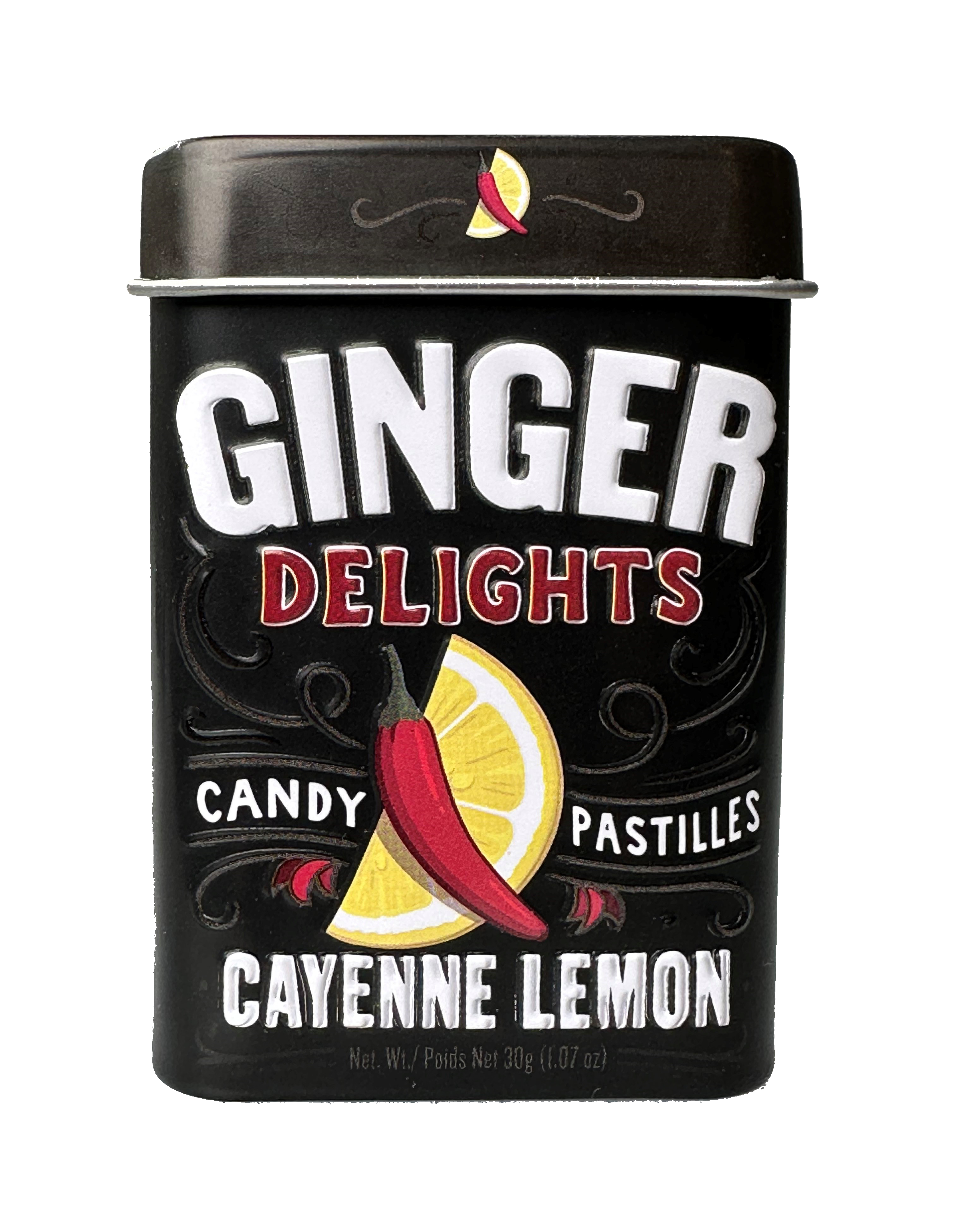 Big Sky Brands Inc. – wholesale Boiled sweets – Ginger Delights Cayenne Lemon - 48ct2