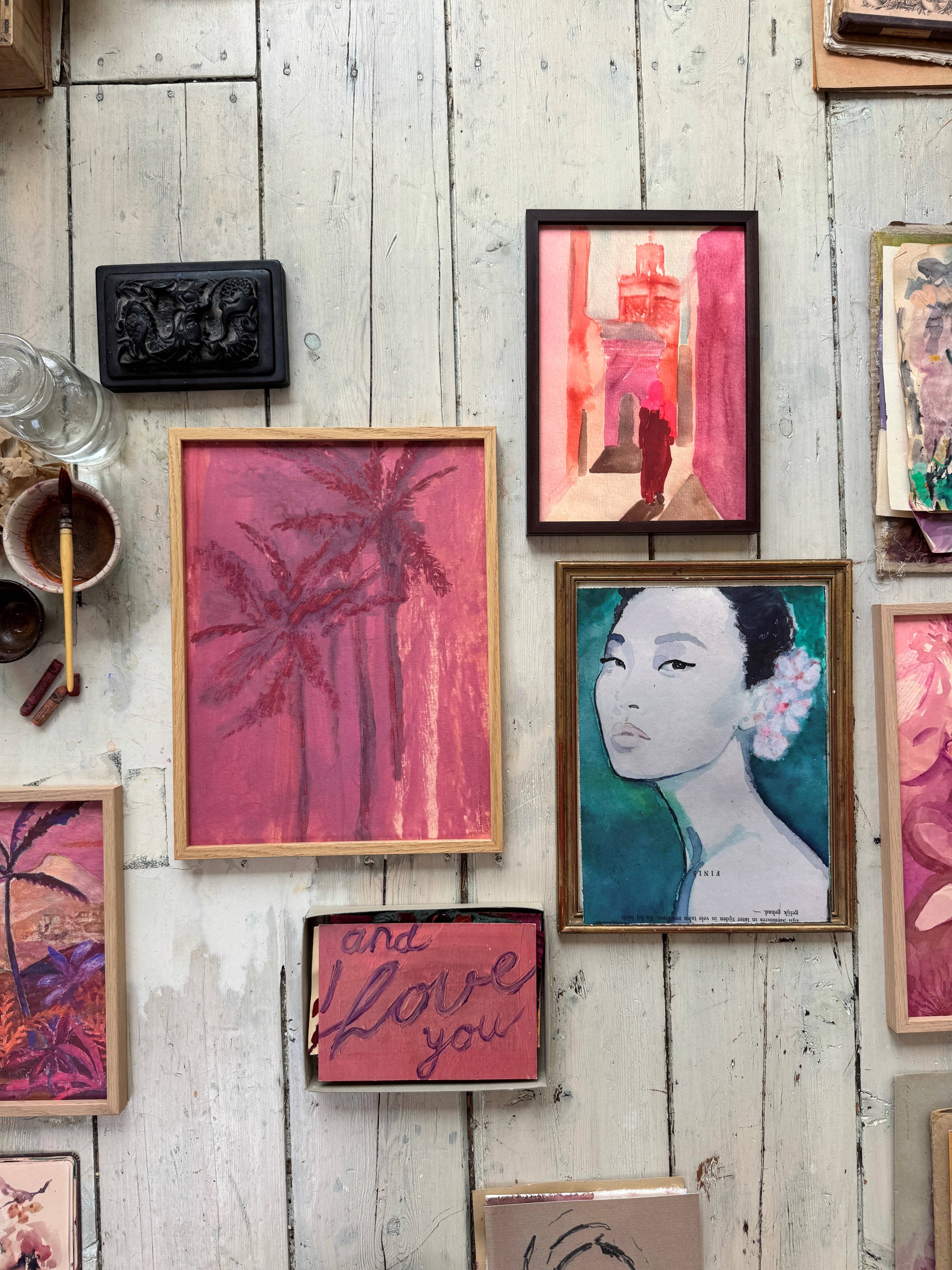 tinystories - Vente Affiche d'art - Art Print "Dans Les Rues De Marrakech"3