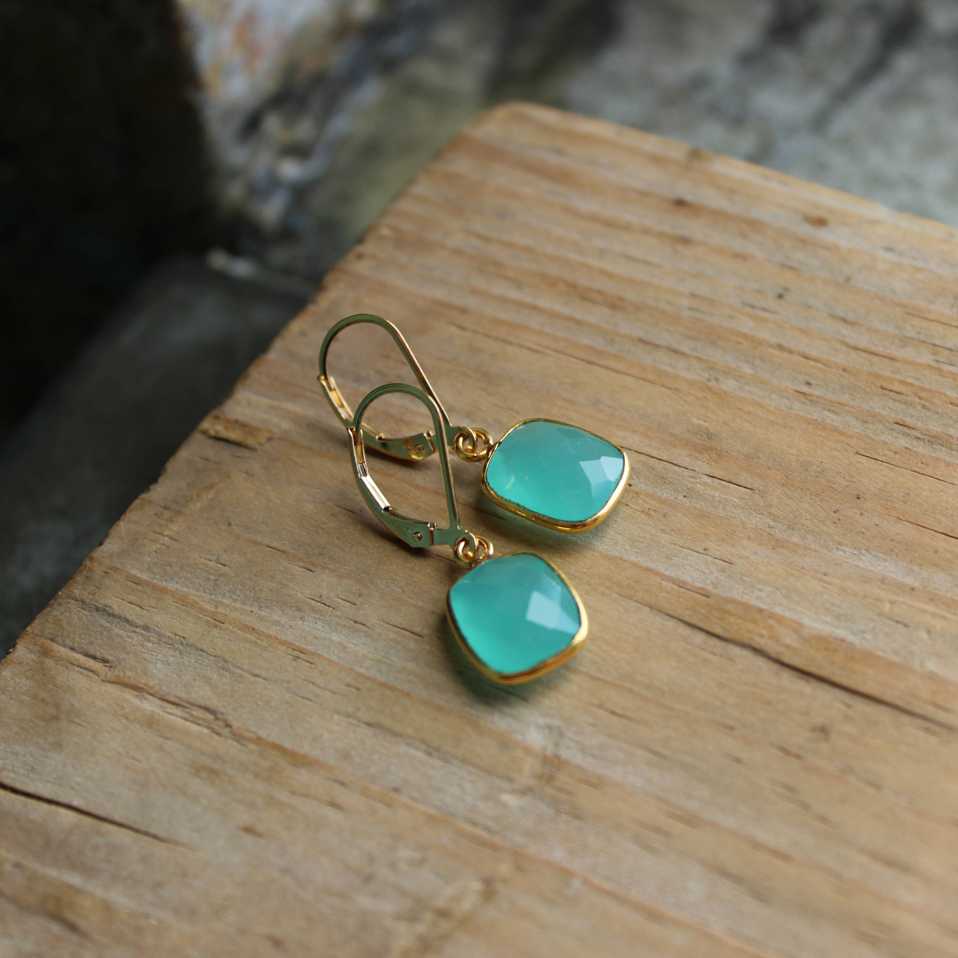 Margie Edwards Jewelry - Wholesale Dangle Earrings - Chalcedony Earrings