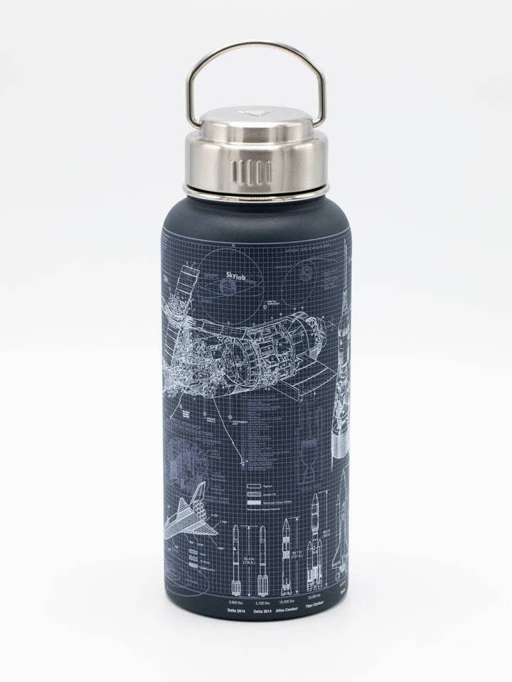 Garrafa de Aço Rocket Science 950 mL (Caixa de 4) por atacado de Cognitive Surplus EU