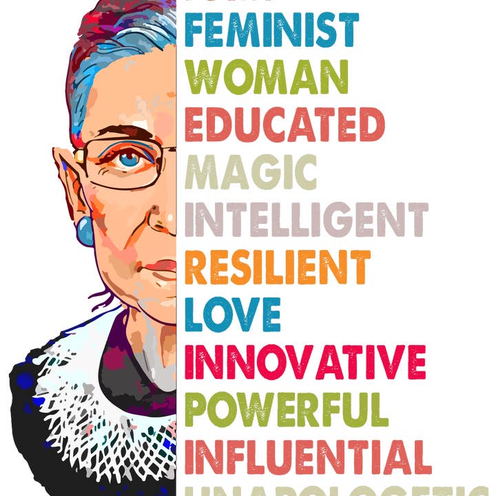 I Am Feminist Clear, Vinyl Sticker, 3x3 in. for wholesale by Savannah and James Co