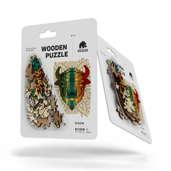 Geek Toys US - Wholesale Puzzle - Adult - Piecezz Puzzle Pocket Size - Bison2