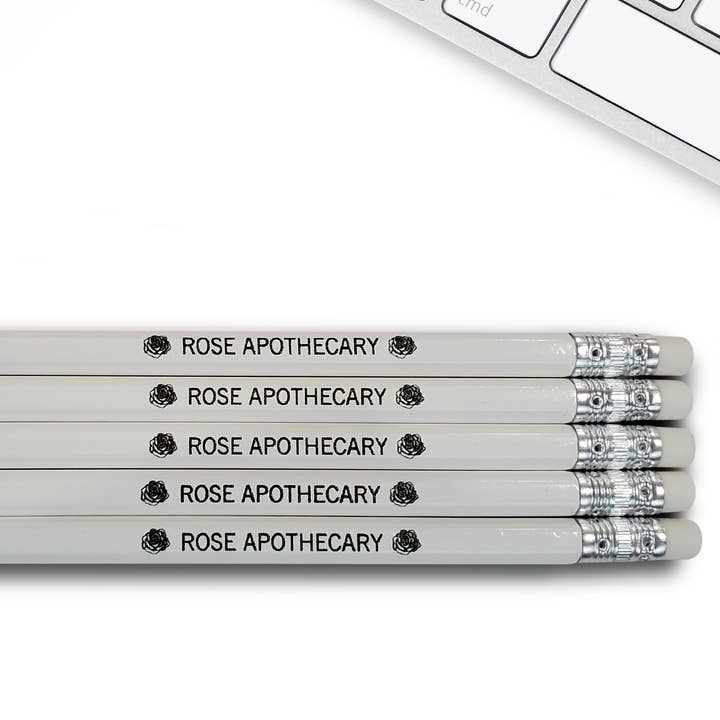 Fresh Prints of CT - Wholesale Pencil - Rose Apothecary Quote Pencils