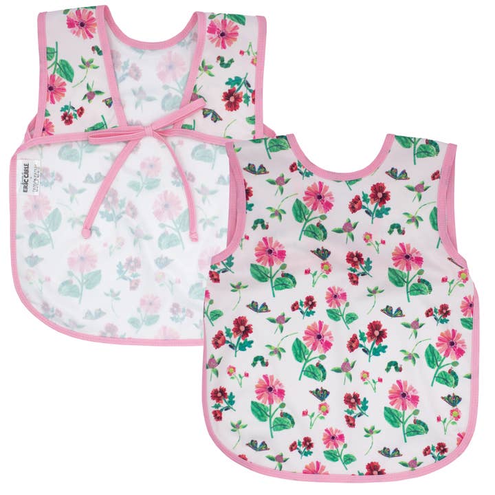 Pink Floral Caterpillar Bapron - The Very Hungry Caterpillar for wholesale by BapronBaby