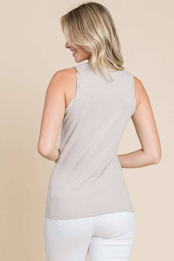 Culture Code – Tops – Mulher por atacado – CJK1549 - TOP DE ALÇAS COM GOLA TORCIDA3