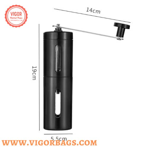 Mix Match Colors Portable Hand Coffee Bean Grinder Adjustable Knob Settings - for wholesale on Faire11