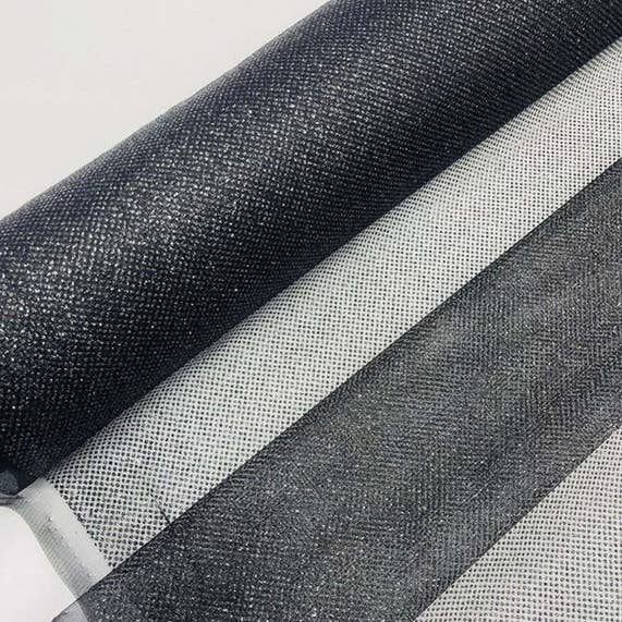 Glitter Tulle Mesh Fabric in 14 Colors Available for wholesale by Radyan Fabrics