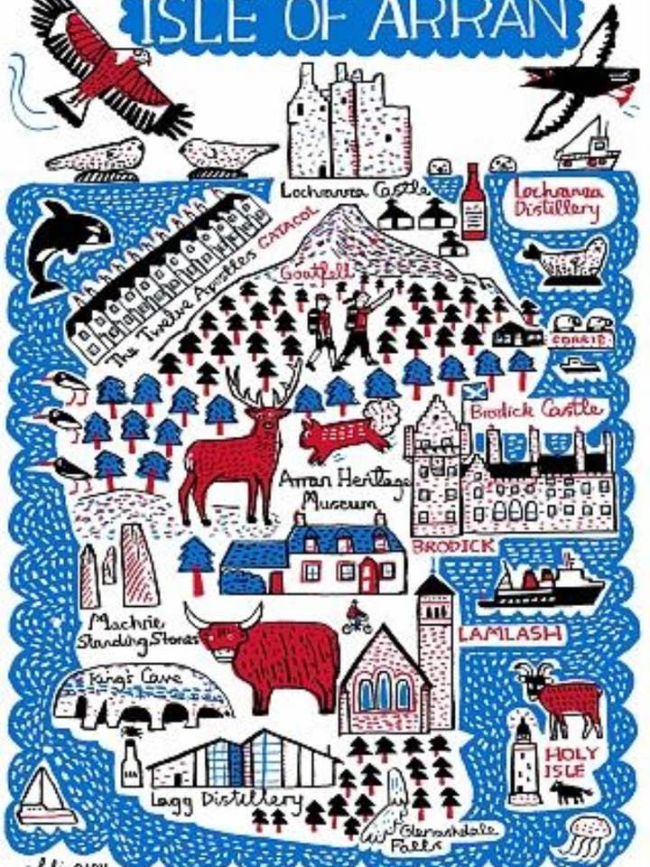 Isle of Arran Prints & Cards for wholesale by Julia Gash