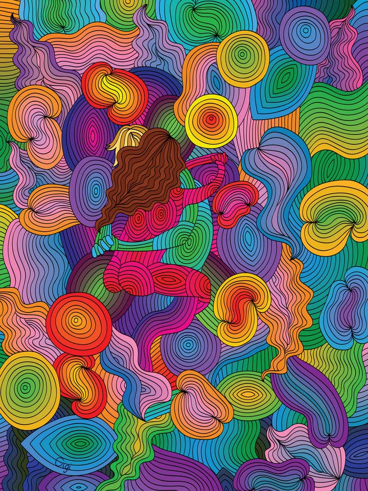 Print Hugs for wholesale by Gigi van Grevenbroek