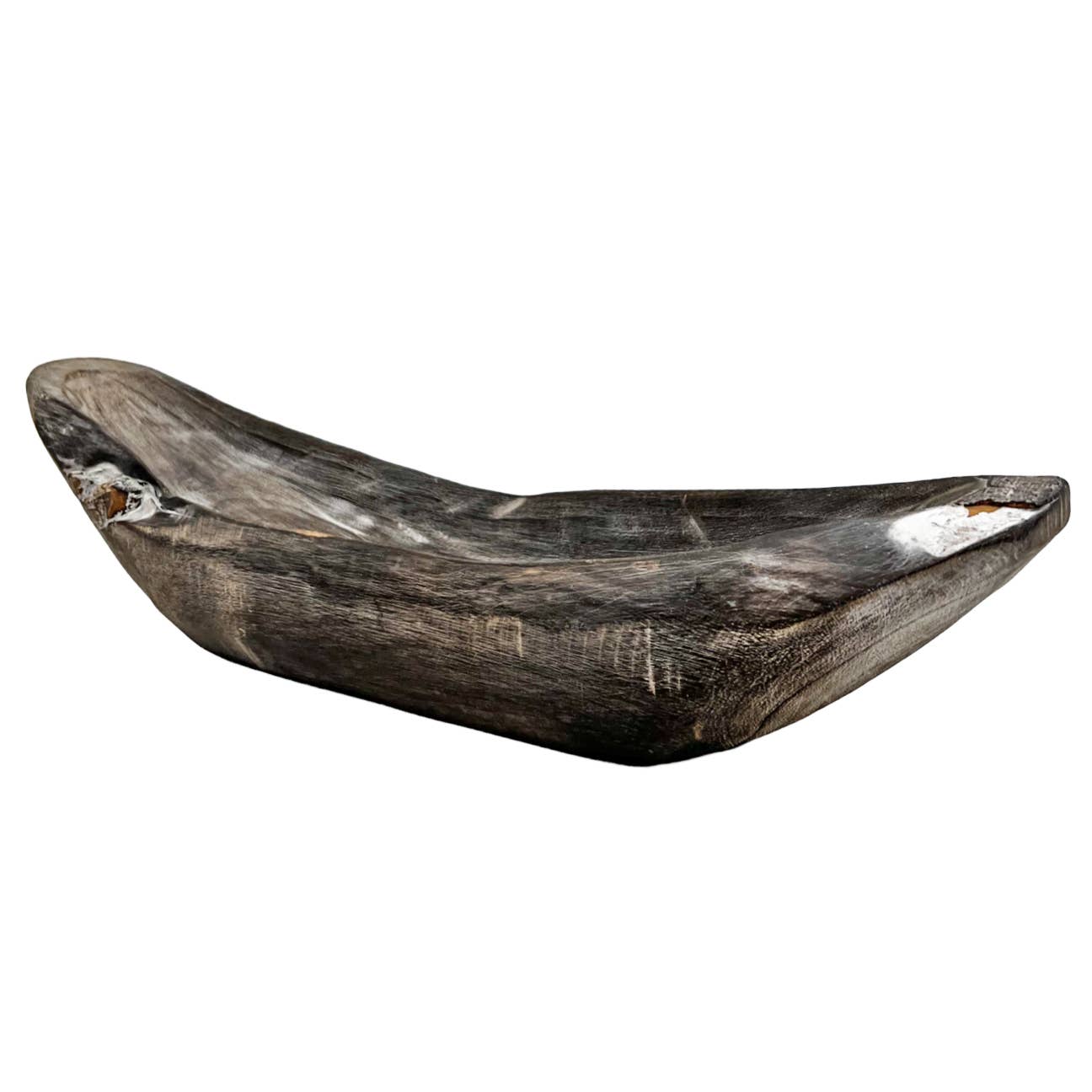 2626 Designs – Prato/tigela decorativa por atacado – Taça Decorativa 20" Larga em Madeira Castanho3