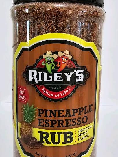 Pineapple Espresso Rub for wholesale by Riley's Spice of Life