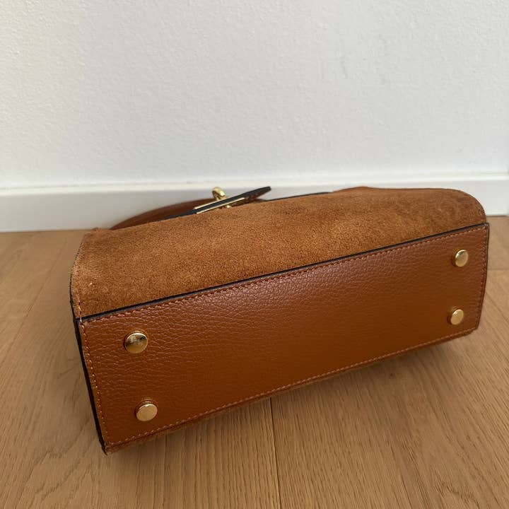 Zhade - Wholesale Top Handle Bag - Women's - AMELIA small- suede16