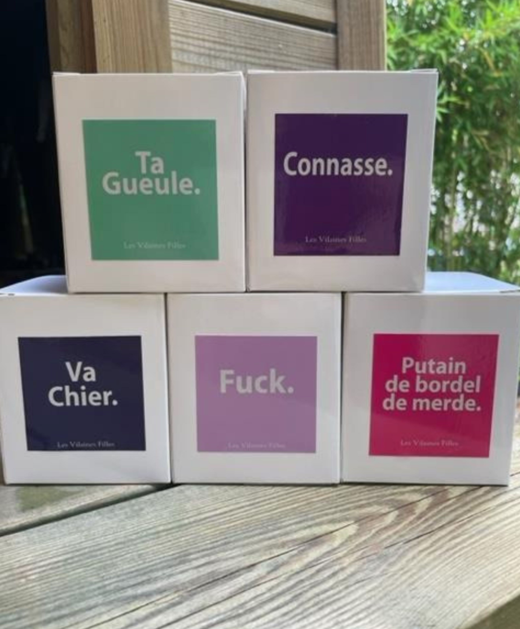 Les Vilaines Filles – Engroshandel Glaslys – Les Vilaines Filles stearinlys "FUCK"1