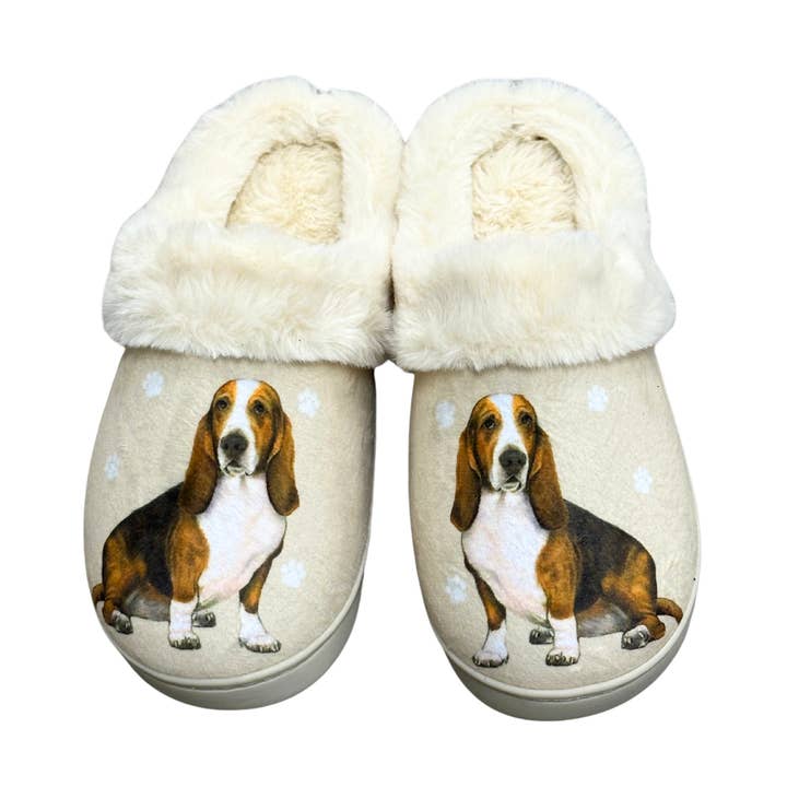 Basset Hound Snuggs Slipper - Comfy - Pet Lovers for wholesale by E&S Pets