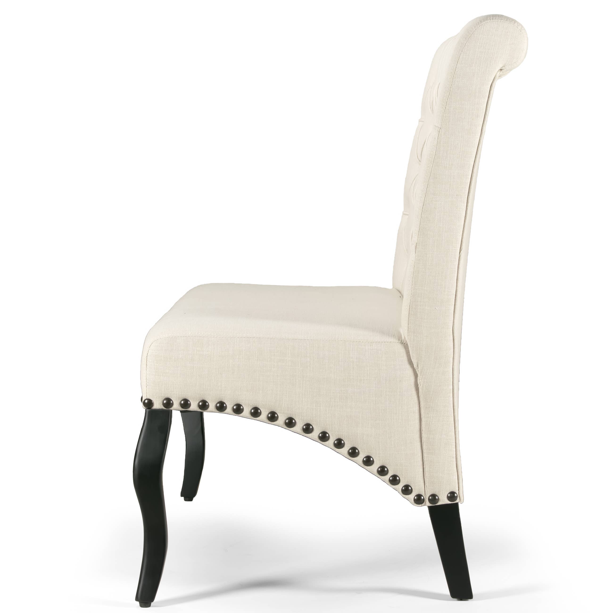 Glamour Home - Wholesale Sofa - Alisa Beige Upholstered Loveseat with Button Tufting3